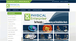 Desktop Screenshot of physicalenterprise.com